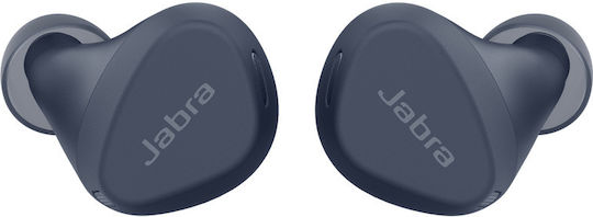 Jabra Elite 4 Active In-Ear Bluetooth-Freisprecheinrichtung Kopfhörer mit Schweißresistenz und Ladeetui Navy