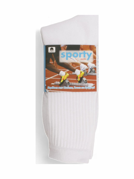 K Socks Ανδρικές Κάλτσες Λευκές 3Pack
