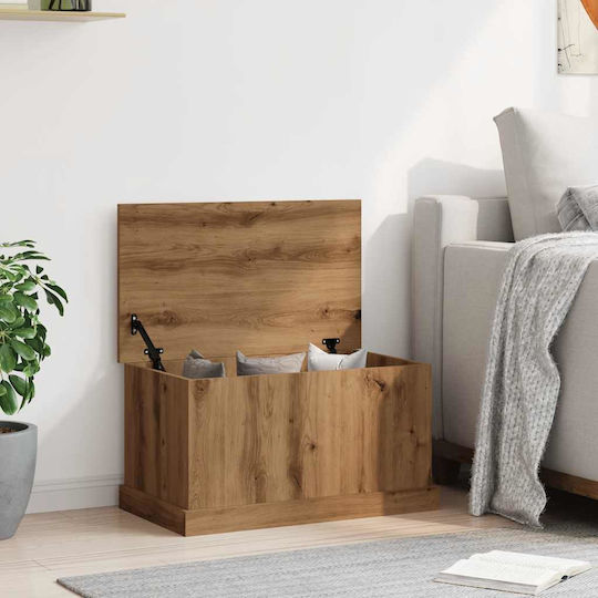 vidaXL Μπαούλο Ξύλινο 70x40x38εκ. Καφέ