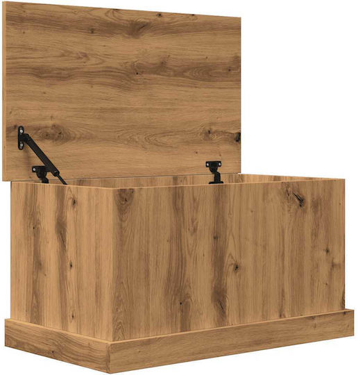 vidaXL Διακοσμητικό Μπαούλο Ξύλινο Καφέ 70x40x38εκ.