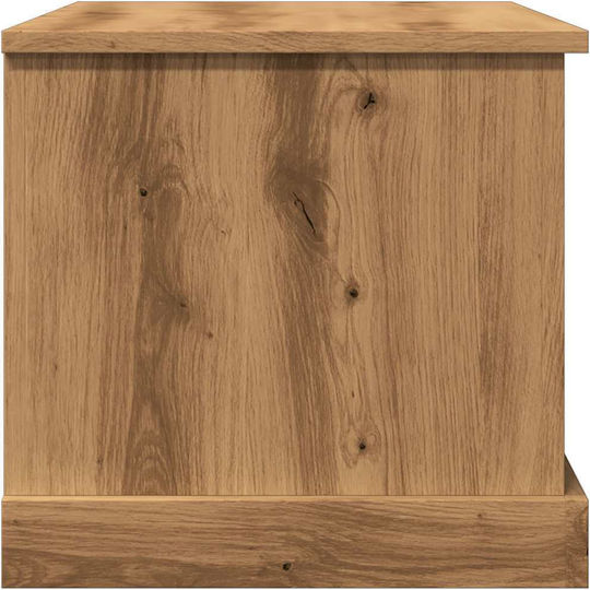 vidaXL Διακοσμητικό Μπαούλο Ξύλινο Καφέ 70x40x38εκ.