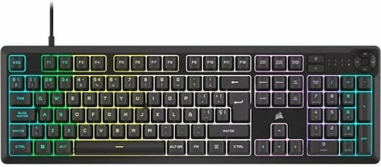 Corsair K55 Core RGB Gaming Keyboard Set with RGB lighting & Mouse (Spanish)