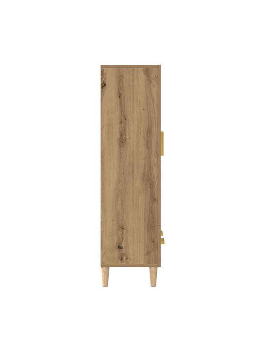 Double Door Wardrobe Oak 70x31x115cm