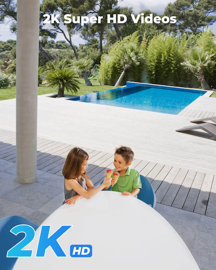 Reolink G340 IP Surveillance Camera 4G 4K Waterproof Battery Powered with Two-Way Communication