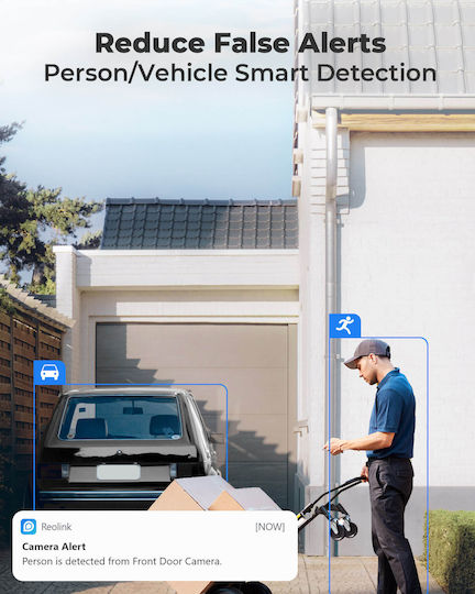 Reolink G340 IP Surveillance Camera 4G 4K Waterproof Battery Powered with Two-Way Communication