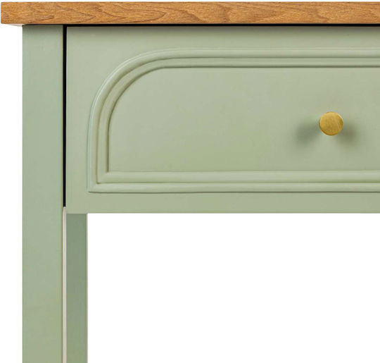 A-s Mohea Wooden Console Table Turquoise L100xW35xH80cm