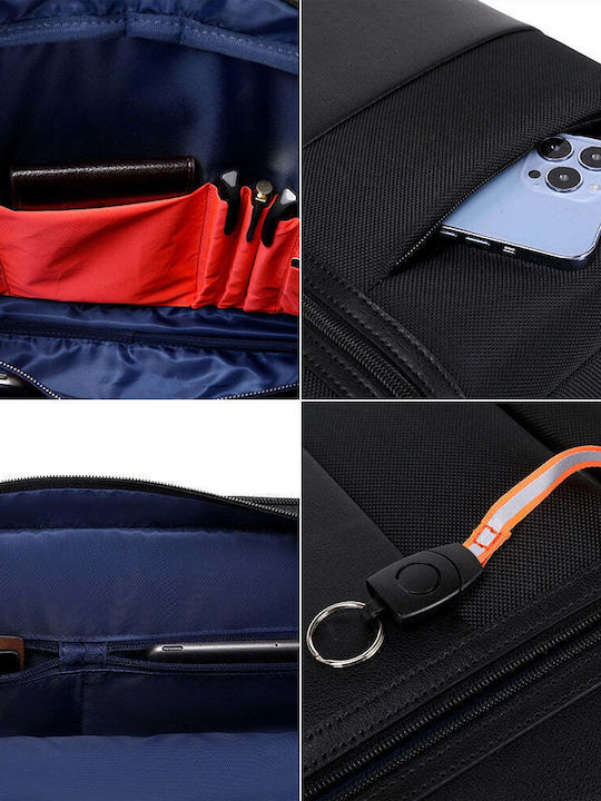 Jolar Impermeabila Geantă De umăr / de mână pentru laptop 15.6" în culoarea Negru GP02398BK