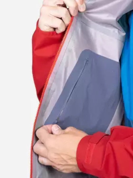 Winter Jacket Hardshell Waterproof and Windproof Red
