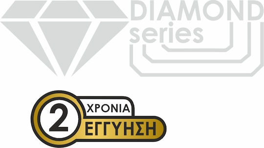 Elvhx Στεγανός Προβολέας LED 20W Φυσικό Λευκό 4000K IP65