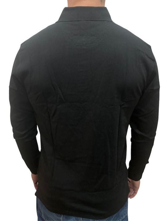 Long Sleeve Blouse Black