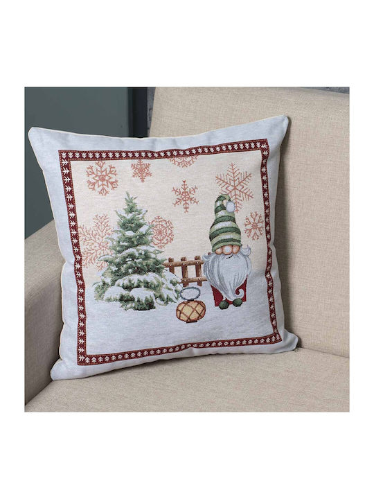 Cotone Weihnachtlich Tischtuch Quadrat L140xB140cm.