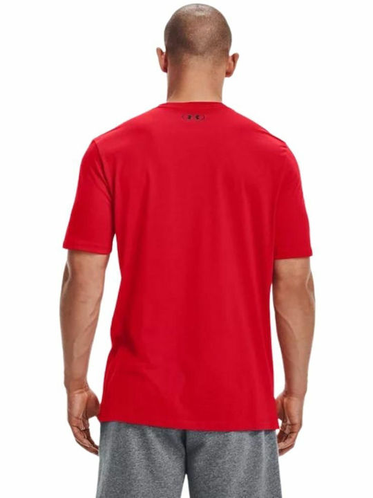 Under Armour Sportstyle Left Chest T-shirt Red