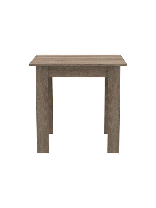 Manka Platz Tisch Speisesaal Holz 80x80x77cm