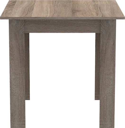 Manka Square Table Dining Room Wooden 80x80x77cm