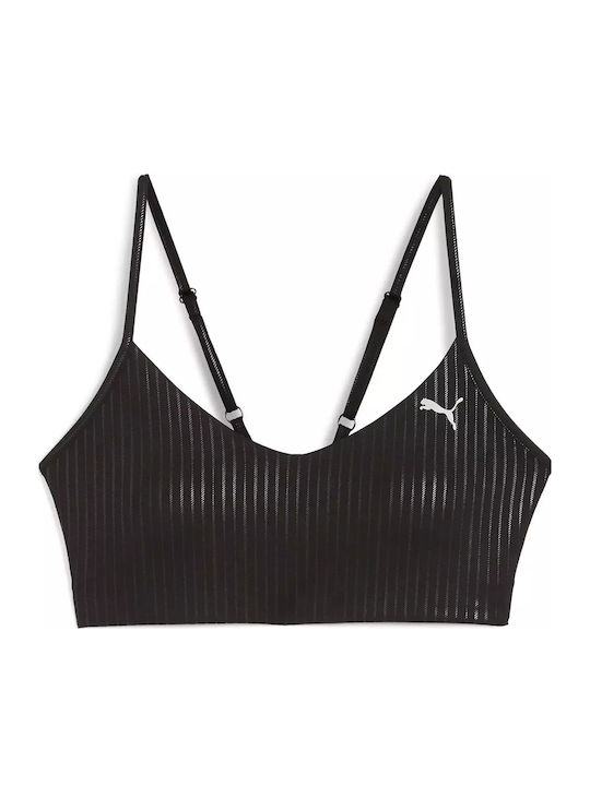 Women's Sports Bra with Removable Padding Black