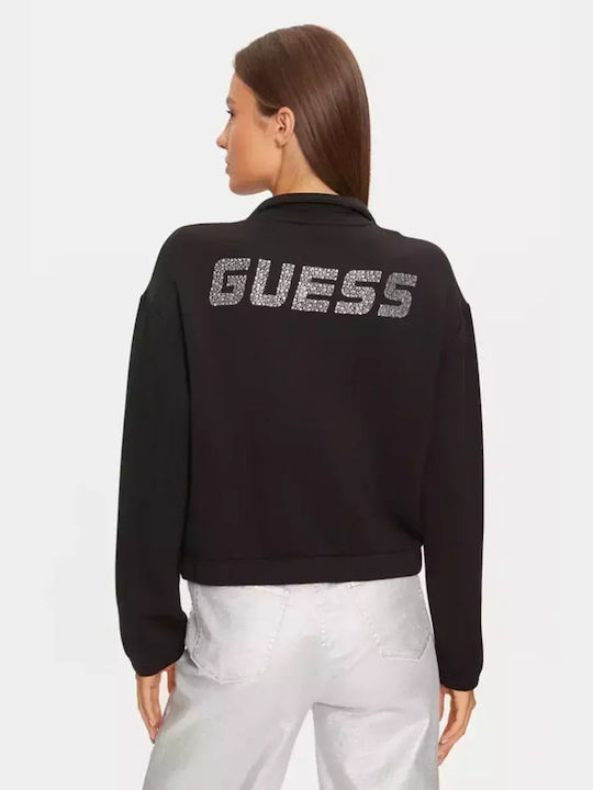 Guess Women's Hooded Cardigan BLACK