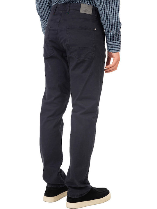 Pantaloni Elastic cu Croială Normală Marina