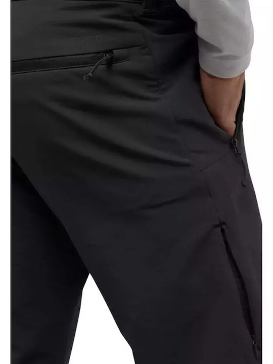 Herrenhosen Elastisches Schwarz