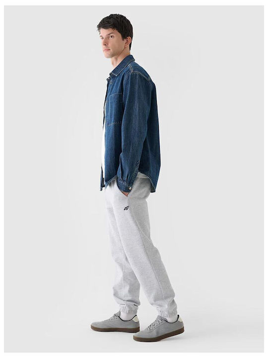 Sweatpants with Elastic Gray