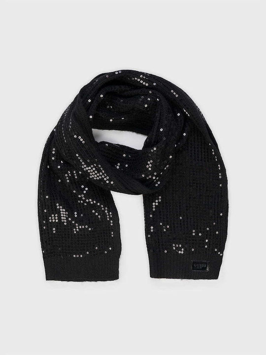 Guess Women's Wool Scarf Black