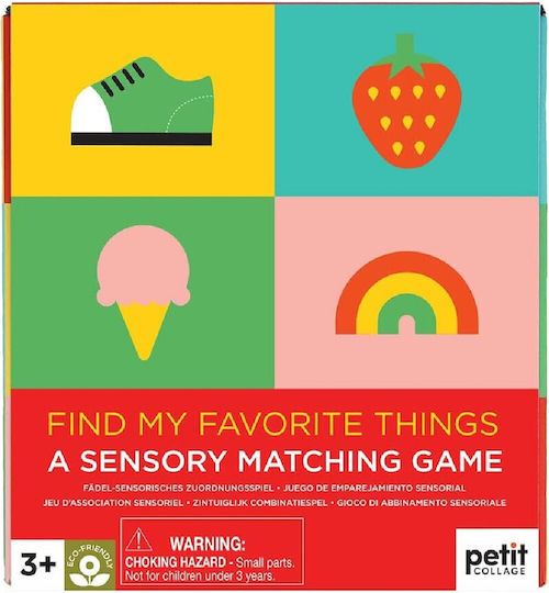 Petit Collage Baby Toy Matching Game with Touch for 36++ Months