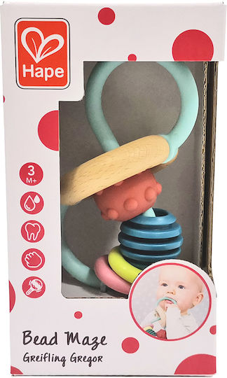 Hape Βρεφικό Παιχνίδι Bead Maze από Ξύλο για 3+ Μηνών