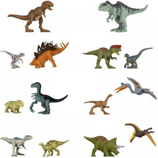 Mattel Miniature Toy Minis Mini Jurassic World (Various Designs/Assortments of Designs) 1pc