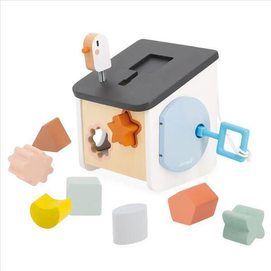 Janod Shape Sorting Toy made of Wood for 18++ Months