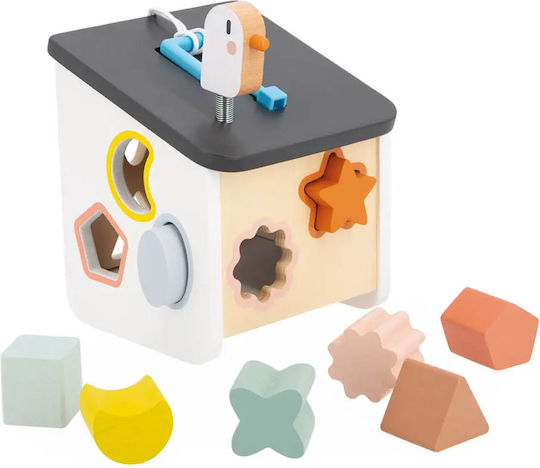 Janod Shape Sorting Toy made of Wood for 18++ Months