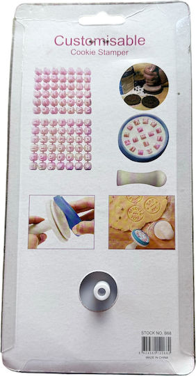 Pastry Stencils made of Plastic 6.5x6.5cm 86pcs