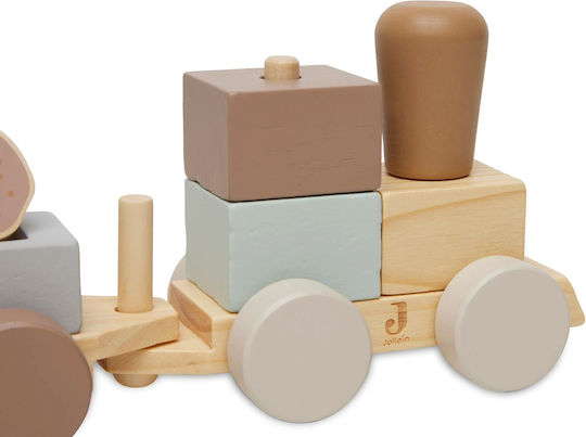 Jollein Vehicle Train Farm made of Wood for 12++ Months