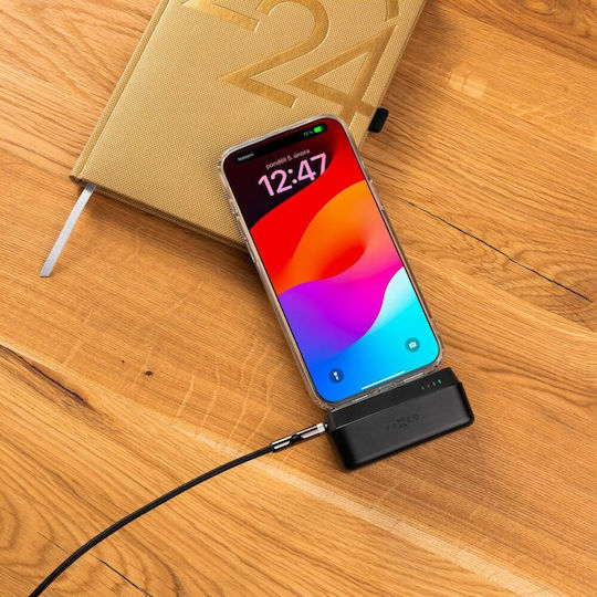Fixed Zen 5 Power Bank 5000mAh с USB-C порт Черен