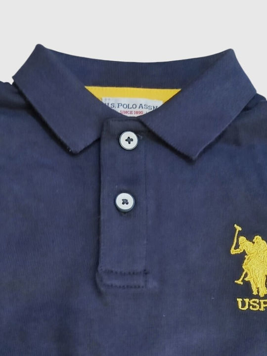 U.S. Polo Assn. Kinderpolo Langarm Rot