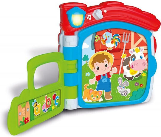 Baby Clementoni Βιβλίο Δραστηριοτήτων Εκπαιδευτικό με Μουσική, Φως και Ήχους για 10+ Μηνών