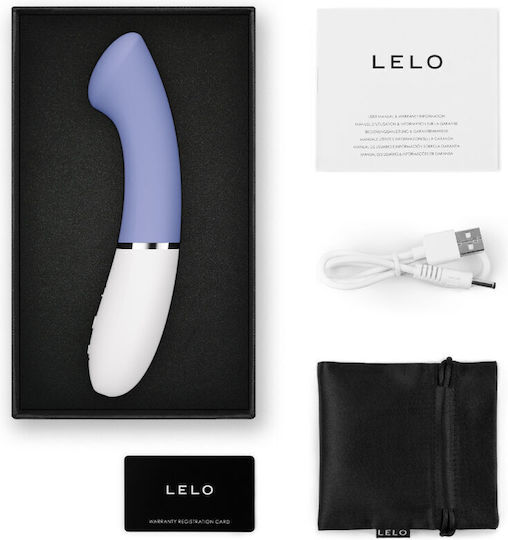 Lelo Gigi 3 Vibrator G-Spot with Remote Control 16.3cm Blue