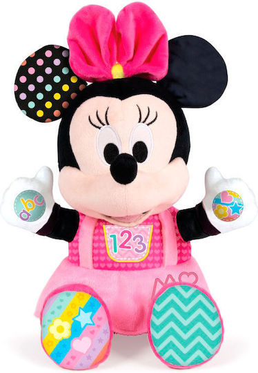 Clementoni Baby Toy Minnie made of Fabric with Music