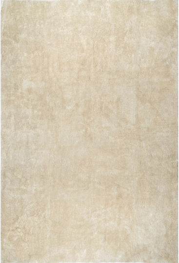 Saray Home Set Modern Schlafzimmer-Teppichsets Synthetisch,Polyester/Cotton/Leather Beige PST001-BG-SET 3Stück