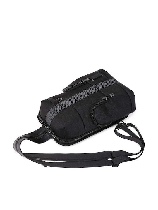 Geantă pentru bărbați De umăr / tip crossbody Neagră
