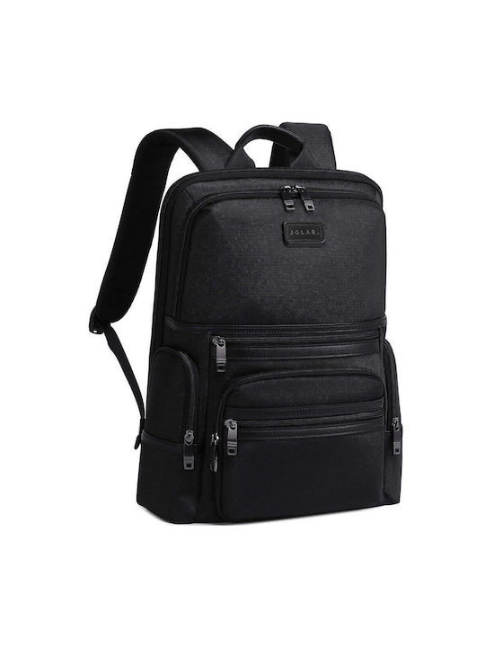 Jolar Rucsac Impermeabil Pentru Laptop 15.4 Cu Port USB În Culoare Neagră KB02314BK