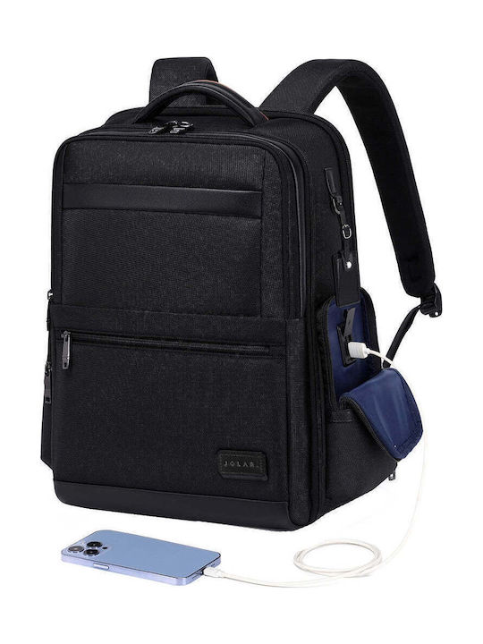 Jolar Backpack Αδιάβροχο 38lt Μαύρο