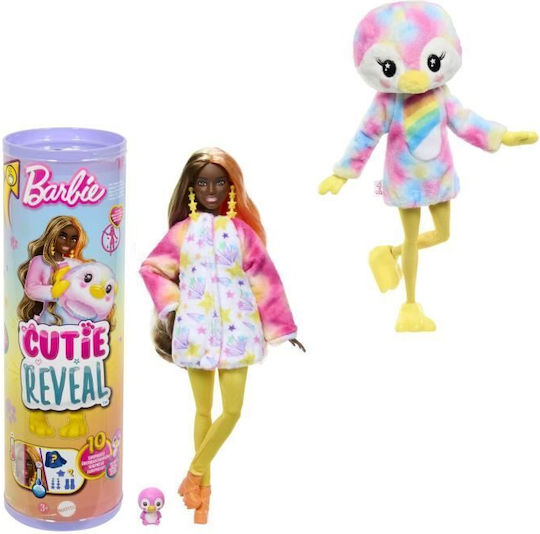 Barbie Cutie Reveal – Colorful Penguin Doll 10 Surprises 40 Hrk