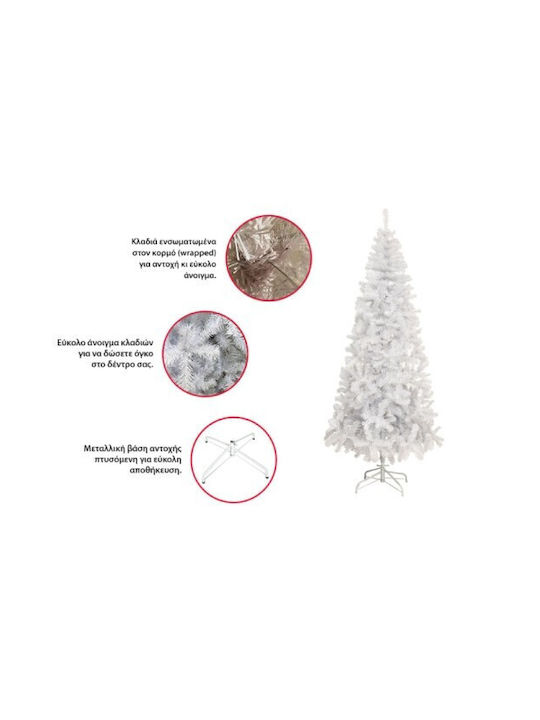 Christmas Tree 210cm with 725 Branches White