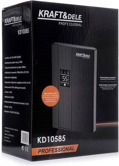 Kraft & Dele KD10585 Αφυγραντήρας με Συμπιεστή 0.7lt