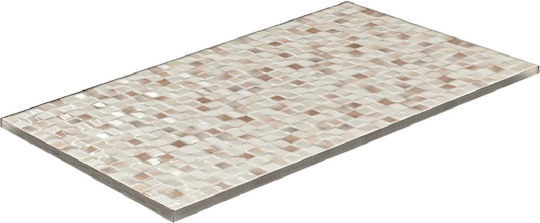 Stn Ceramica Andros Placă Perete Bucătărie / Baie Ceramic Lucios 50x25cm Crema