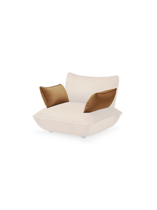 Fatboy Μαξιλάρα Δαπέδου από Βελούδο Almond 35x69εκ.
