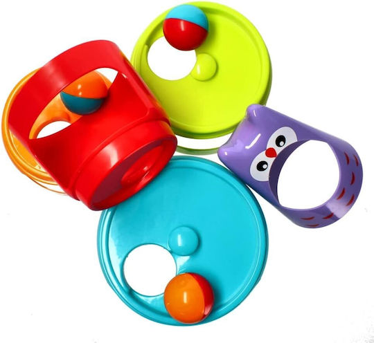 Bam Bam Pyramiden-Spielzeug Owl Tumbler für 10++ Monate