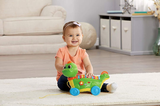 Vtech Συρόμενο Παιχνίδι Lettersaurus-Green με Ήχους