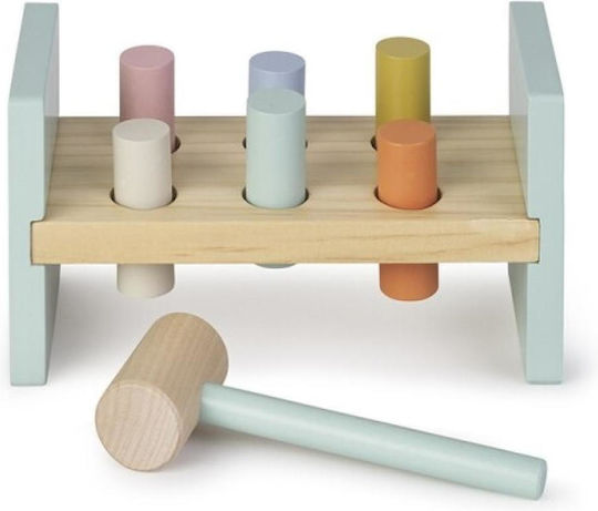 Kiokids Hammer Toy made of Wood for 18++ Months