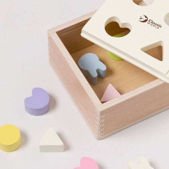 Classic World Shape Sorting Toy Mara made of Wood for 12++ Months