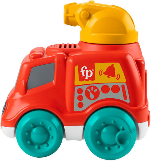 Mattel Push Along Chime And Ride Fire Truck για 6+ Μηνών